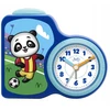 Mėlynas CZYTELNY BUDZIK DZIECIĘCY MIŚ PANDA JVD SRP163.4 CICHY MECHANIZM
