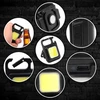 Memflow GALINGAS MINI LED kišeninės lempos laikiklio kojelės RAKTŲ PAKAIKLIS MAGNETO ATIDARYMAS