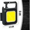Memflow GALINGAS MINI LED kišeninės lempos laikiklio kojelės RAKTŲ PAKAIKLIS MAGNETO ATIDARYMAS