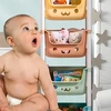 Memflow KNYGŲ SPINTELĖ ŽAISLINĖ SPINTELĖ PLASTIKINIS TALPAS ANT RATŲ 5 LENTYNŲ ORGANIZATORIUS