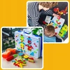 Memflow Lagaminas KONSTRUKCINIAI BLOKAI ATSUKTUČIŲ SRAIGTAI DIY KIT 237 EL