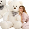 Memflow MASKOTKA MIŚ PLUSZOWY DUŻY PLUSZAK ZABAWKA 140CM PREZENT DLA DZIECKA MIĘKKI