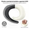 Memory Foam Snail Travel Pillow + Mask + Plugs | Lėktuvo pagalvė