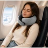 Memory Foam Snail Travel Pillow + Mask + Plugs | Lėktuvo pagalvė