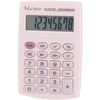 Men's Vector Vector KAV VC-210 PK pocket skaičiuotuvas, 8 digits, 64x98.5 mm, light pink