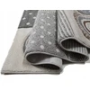 Merinos Dywan DIAMOND 3D 120x170 tęcza grafit łuki pilka w tęcze GRUBY w stylu boho