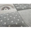 Merinos Dywan DIAMOND 3D 120x170 tęcza grafit łuki pilka w tęcze GRUBY w stylu boho