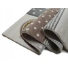 Merinos Dywan DIAMOND 3D 120x170 tęcza smėlio spalva łuki pilka w tęcze GRUBY w stylu boho