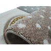Merinos Dywan DIAMOND 3D 120x170 tęcza smėlio spalva łuki pilka w tęcze GRUBY w stylu boho