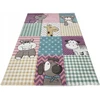 Merinos Dywan DIAMOND 3D PASTEL KIDS 80x150 w zwierzątka
