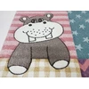 Merinos Dywan DIAMOND 3D PASTEL KIDS 80x150 w zwierzątka