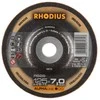 Met. šlif. diskas „RHODIUS" 125x7x22,2 mm