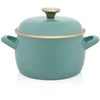 Metalac Emaliuotas puodas INDUCTION 18 cm 3,1L, klasikinis mėtų derliaus, Mėtų