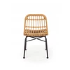 METALINĖ KĖDĖ SVETAINEI K401 RATTAN HALMAR
