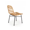 METALINĖ KĖDĖ SVETAINEI K401 RATTAN HALMAR