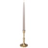 Dekoracja Domu Home Styling Collection Žvakidė Auksinė 17 cm Aliuminė Ilgai Deganti