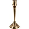 Metalinė žvakidė, auksinės spalvos, 31 cm, 1 vnt