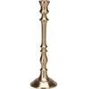 Metalinė žvakidė, auksinės spalvos, 31 cm, 1 vnt