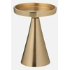 Nežinomas Candle holder A98810580. aliuminio. 31 cm. sidabrinis col.