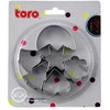 Metalinės formelės sausainiams TORO 6vnt.
