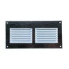 Metalinės ventiliacijos grotelės MR2010Zn, 200 x 100 mm, cinkuotos