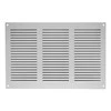 Metalinės ventiliacijos grotelės MR3020, 300 x 200 mm, baltos sp.