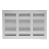 Metalinės ventiliacijos grotelės MR3020Zn, 300 x 200 mm, cinkuotos