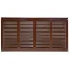 Metalinės ventiliacijos grotelės MR4020Zn, 400 x 200 mm, cinkuotos
