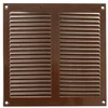 Metalinės ventiliacijos grotelės MVM250SR, 250 x 250 mm, rudos sp.