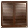 Metalinės ventiliacijos grotelės MVM250SR, 250 x 250 mm, rudos sp.