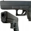 METALINIS BB GUN GUN GLOCK 17 Juodas ASG DIDŽIOJO IMITACINĖS GINKO KOPIJA