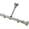 Metalinis karnizo komplektas JAZZ, viengubas, sendinto žalvario sp., 1,6 m, Ø 19 mm