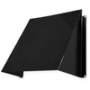 Metalinis oro angos dangtelis LNM1408, 140 x 80mm, baltos sp.