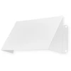 Metalinis oro angos dangtelis LNM1408, 140 x 80mm, baltos sp.