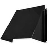 Metalinis oro angos dangtelis LNM2020M, 200 x 200mm, juodos sp.