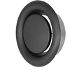 Metalinis oro ištraukimo difuzorius DMK100A, antracito sp.