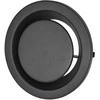 Metalinis oro ištraukimo difuzorius DMK100A, antracito sp.