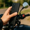 Metalinis vairo laikiklis telefono dviračiui motociklui 360 laipsnių ALU POWER