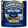 Metalo dažai HAMMERITE HAMMERED FINISH, juodos sp., 2,5 l