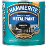 Metalo dažai HAMMERITE SATIN FINISH, pusiau matiniai, juodos sp., 2,5 l