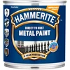 Metalo dažai HAMMERITE SMOOTH FINISH, blizgūs, baltos sp., 250 ml