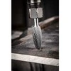 Graphite Metalo freza HM, H tipo (liepsnos forma), 12 x 32 mm, kotas 6 x 45 mm