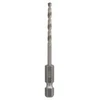 Metalo grąžtas BOSCH, HSS, 4 x 43 x 88 mm, HEX