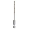 Metalo grąžtas BOSCH, HSS, 4 x 43 x 88 mm, HEX