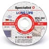 Grąžtas SPECIALIST+ metalo pj.diskas LONG LIFE, 115x1x22 mm