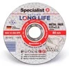 SPECIALIST+ metalo pj.diskas LONG LIFE, 125x0.8x22 mm