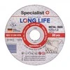 Metalo pj.diskas LONG LIFE 125x1x22 mm
