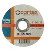 Metalo pjovimo diskas CORTEX, 115 x 1,6 x 22 mm, plienui