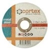 Metalo pjovimo diskas CORTEX, 115 x 1,6 x 22 mm, plienui