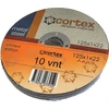 Metalo pjovimo diskas CORTEX Perfect, 125 x 1,0 x 22,2 mm, nerūdijančiam plienui